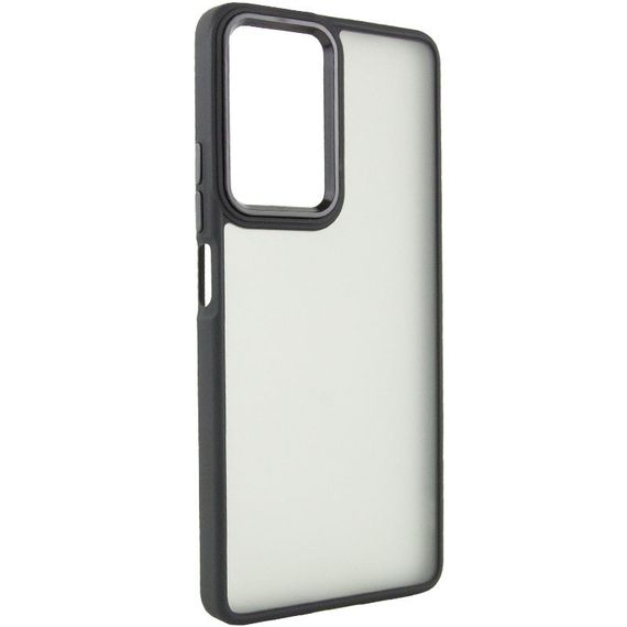Чехол TPU+PC Lyon Frosted для Realme C33 Black