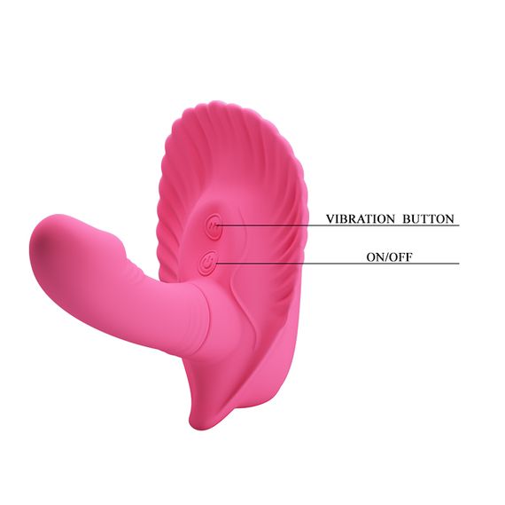 Вібратор - Pretty Love Fancy Clamshell Pink | Зображення 7