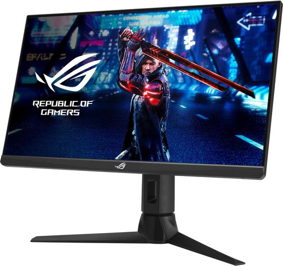 Монітор ASUS  24.5' ROG Strix XG259QN 2xHDMI, DP, 2xUSB, Audio, IPS, 380Hz, 0.3ms, sRGB 99%, FreeSync, Pivot, HDR400 (90LM07J0-B02370) | Зображення 2