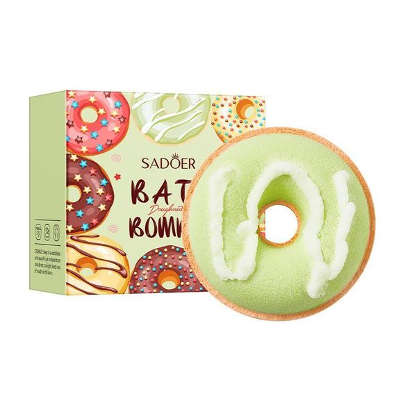 Бомбочка для ванни у формі пончика Doughnuts Sadoer, 100г | Зображення 1