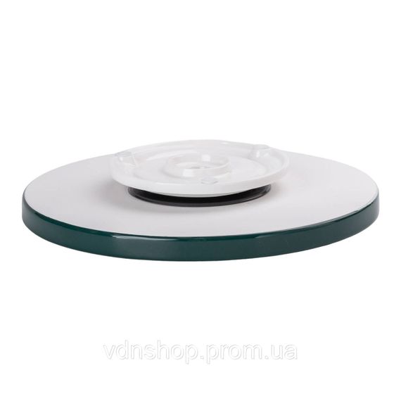 Чайний набір на 6 персон із заварювальним чайником та порцелянаовою підставкою Зелений HP-15-6 | Зображення 4