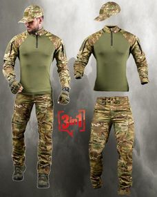 Літній тактичний костюм REZONANS мультикам ДЛ7085