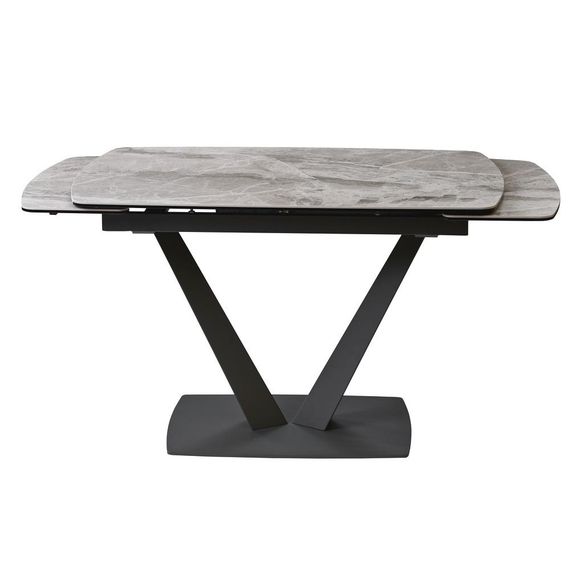 Стол керамический Concepto ELVI LIGHT GREY 120-180 см серый | Зображення 3