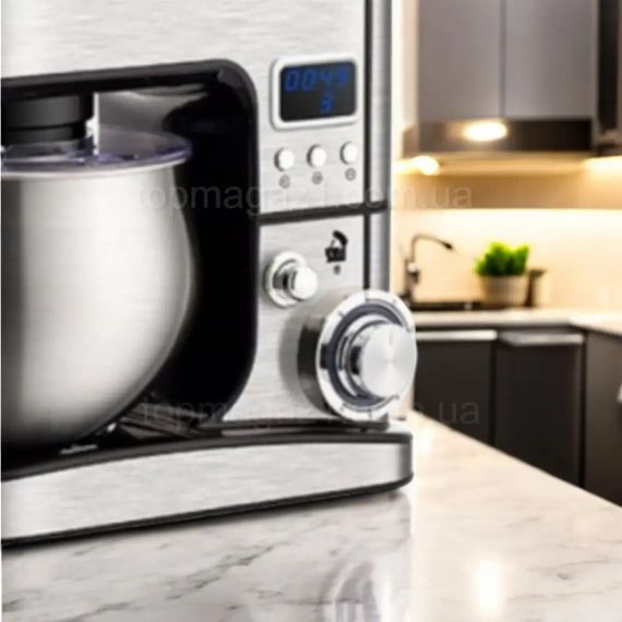 Кухонный комбайн с тестомесом 4500Вт Top Kitchen универсальный кухонный комбайн 3в1 | Зображення 1
