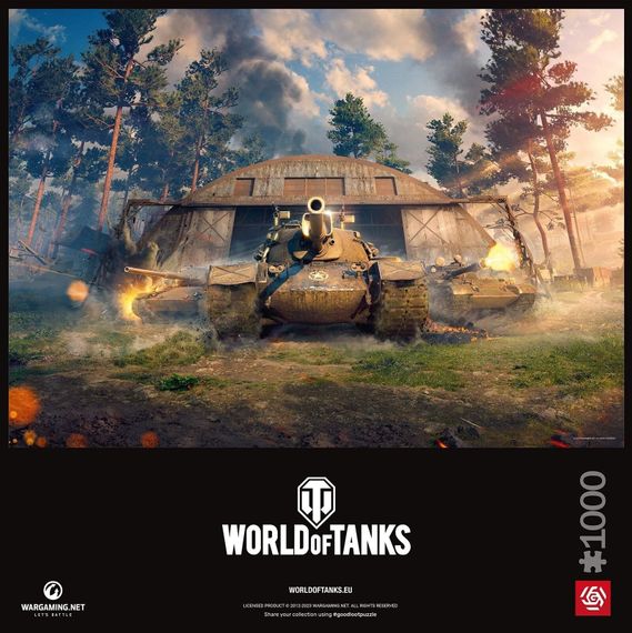 Пазл GoodLoot World of Tanks Wingback Puzzles 1000 ел. (5908305242932) | Зображення 3
