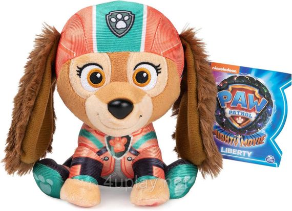 Щенячий Патруль у кіно М'яка іграшка Ліберті PAW Patrol The Mighty Movie Liberty Stuffed Animal