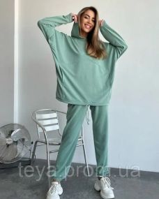 Спортивный костюм для женщин цвет зеленый размеры S/M, L/XL FI_008507