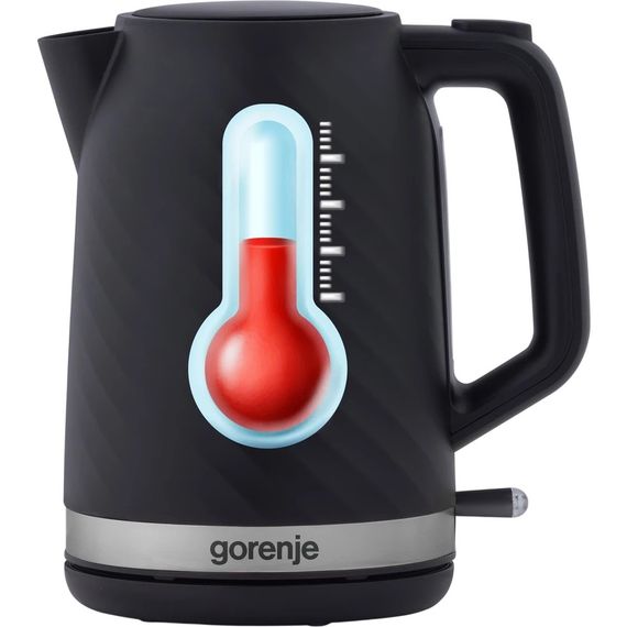 Електрочайник Gorenje K17SPB 1.7 л чорний | Зображення 3