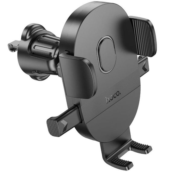 Автотримач Hoco H18 Mighty one-button (air outlet) Black | Зображення 4