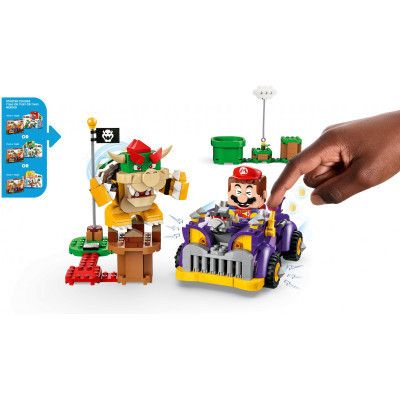 Конструктор LEGO Маслкар Bowser. Дополнительный набор 458 деталей (71431) | Зображення 2