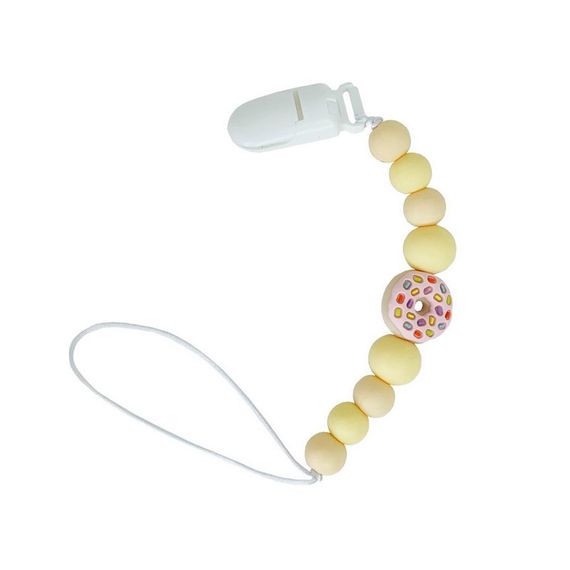 Силиконовая цепочка для пустышки "Пончик" MGZ-0523-4 длина 24 см