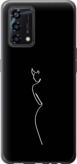 Чехол на Oppo A95 Силуэт1 "4590u-2345-17620"