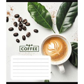 Зошит загальний "Кавові зерна" 048-590111K-3 в клітинку, 48 аркушів