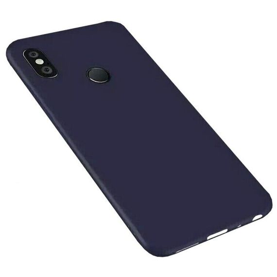 Чохол Candy Silicone для Xiaomi Redmi Note 6 Pro колір Синій
