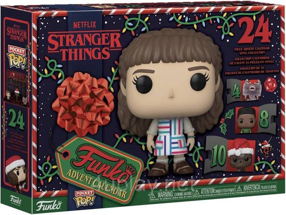 Адвент календарь Очень странные дела Funko Pop Advent Calendar Stranger Things Набор фигурок Фанко Поп 2024