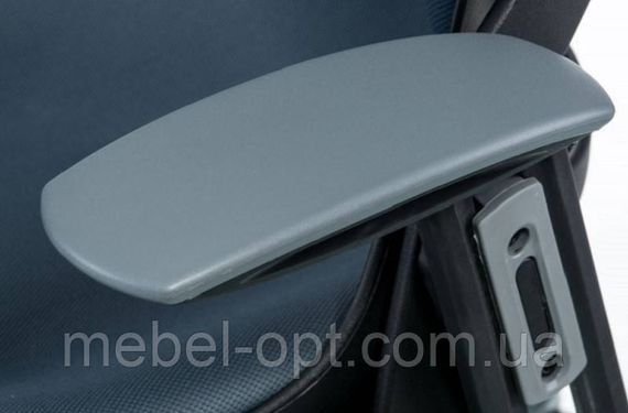 Кресло офисное Wau2 Slategrey Fabric серое с регулировкой качания и регулировкой подлокотников | Зображення 6