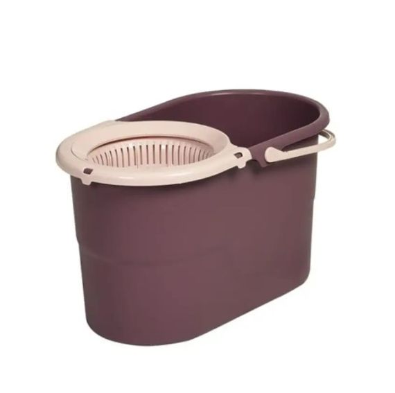 Набір для прибирання Motek відро на 16 л, швабра та моп круглий (MT-25) | Зображення 2