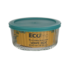 Контейнер для харчових продуктів 1000мл круглий Wave Box ECOMO