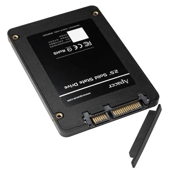 SSD диск Apacer AS340 120GB 2.5" 7mm SATAIII Standard Black / Gray | Зображення 2