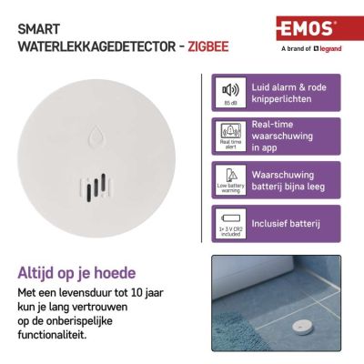 Датчик затопления EMOS P56000S ZigBee (P56000S) | Зображення 4