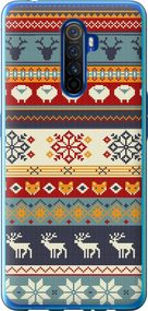 Чехол на Realme X2 Pro Рождественский орнамент "3303u-1866-17620"