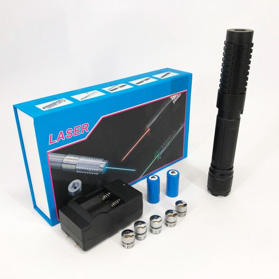 Ліхтар-лазер указка HQ-462 синій YX-B015 | Зображення 5