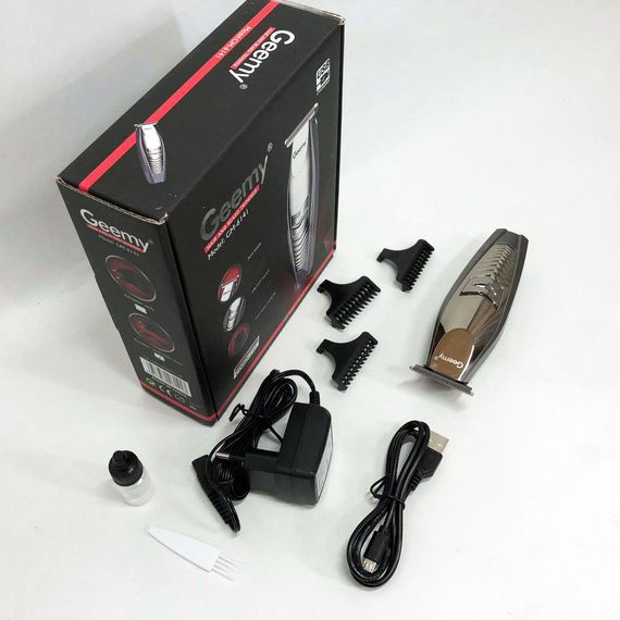 Машинка для стрижки GEMEI GM-6141, подстригательная машинка, профессиональная электробритва | Зображення 5
