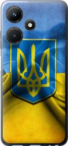Чехол на Infinix Hot 30i Флаг и герб Украины 1 "375u-3045-17620"