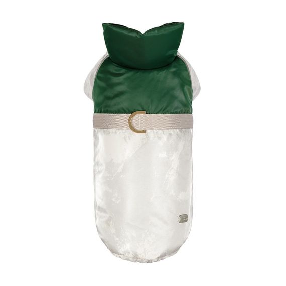 Куртка для собак Bony Pet Fashion, ХS білий, зелений