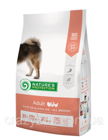 Сухий корм для собак усіх порід Nature's Protection Adult All Breeds із птицею 12 кг