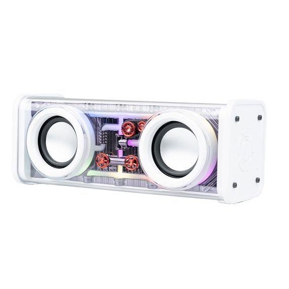 Колонка портативна V8 BT/TF/USB/TWS 10 Вт біла V8W | Зображення 2