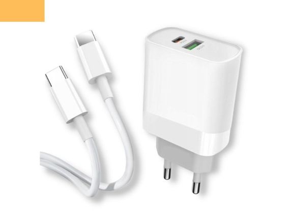 Сетевое зарядное устройство блок питания для телефона и планшета XPRO L64 QC3.0 18W Type-C to Type-C белый (33593-01)