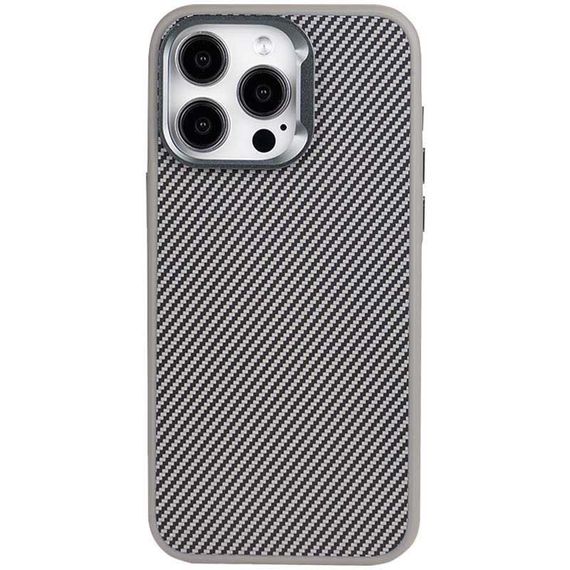 Чохол TPU+PC Carbon with MagSafe для Apple iPhone 14 Pro Max (6.7") | Зображення 6