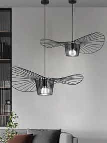 Люстра підвісна на 1 лампочку 27699 Чорний 25-180х80х80 см.