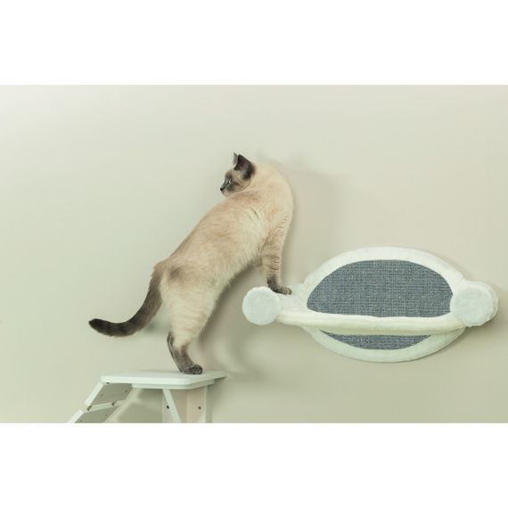 Гамак Trixie настінний для котів 54 х 28 х 33 см біло-сірий | Зображення 4