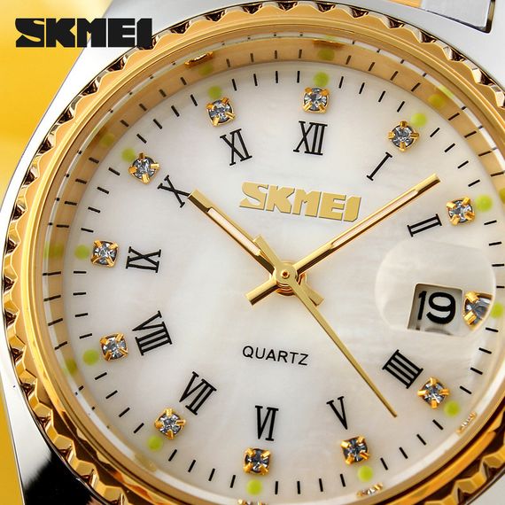 Skmei 9098WT-B White Men | Зображення 3