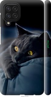 Чохол на Samsung Galaxy M22 M225F Димчастий кіт "825m-2551-2448"