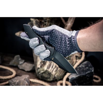 Нож Weknife High-Fin XL, Darkwash, чорний титан (WE24010-1) | Зображення 5