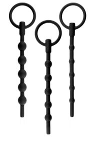 Набор уретральных катеторов NMC Knot Knot черный, 3 шт sexstyle