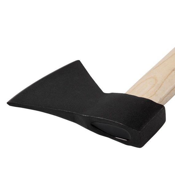 Сокира 1200 г, ручка пекан, 48-57 HRC INTERTOOL HT-0259 | Зображення 2