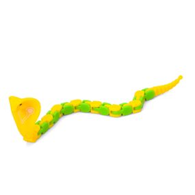 Фигурка антистресс "Змея" FC916(Yellow) пластик, 27 см