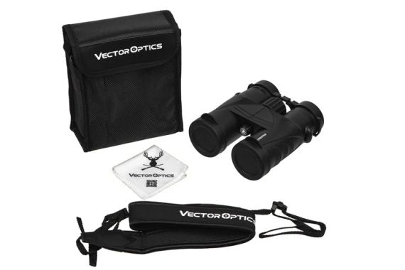 Бинокль Vector Optics Forester 10x42 Roof Тактический бинокль Бинокль для военных Бинокль Армейский бинокль | Зображення 2