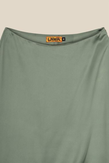 Спідниця однотонна жіноча LAWA WTC02359 M Оливковий shop (2000990485250) | Зображення 7