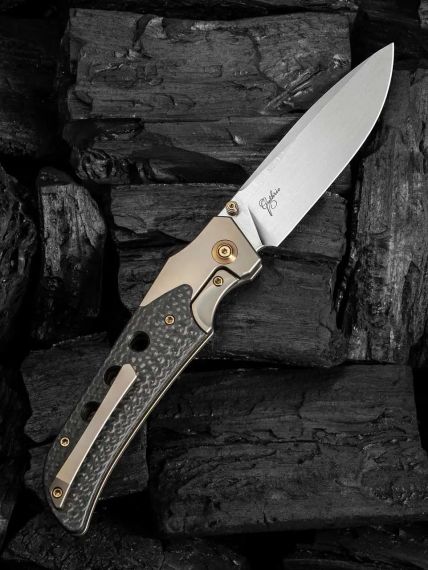 Ніж WE Knife WE-Guthrie Champagne Titanium Twill CF | Зображення 5