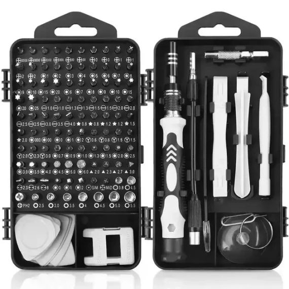 Набір викруток UKC 115 в 1 для ремонту електроніки в боксі