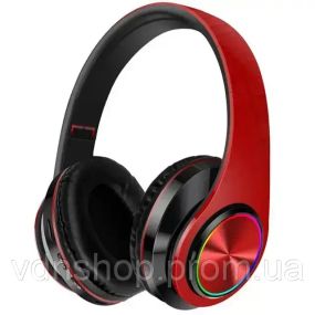 Бездротові навушники B39, з мікрофоном / Накладні bluetooth навушники з підсвічуванням