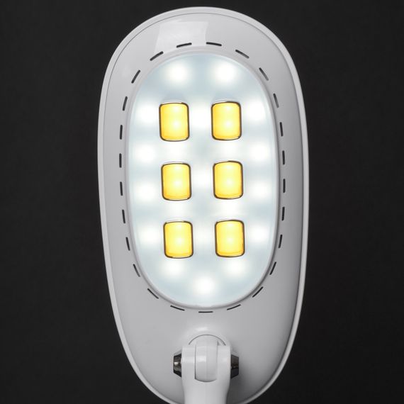 Настольная лампа на гибкой ножке сенсорная SL-76 10W WH | Зображення 3