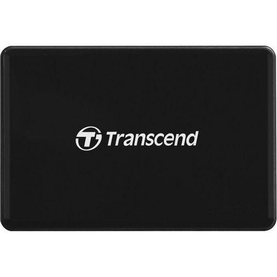 Зчитувач флеш-карт Transcend USB 3.1 Black (TS-RDF8K2) | Зображення 1