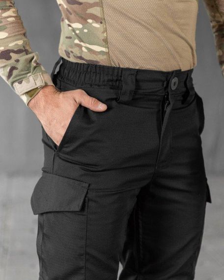 Тактичні штани з вентиляцією black НП4886 | Зображення 4