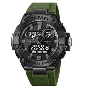 Тактичні армійські годинники водонепроникні SKMEI, Військові годинники з секундоміром WI-81